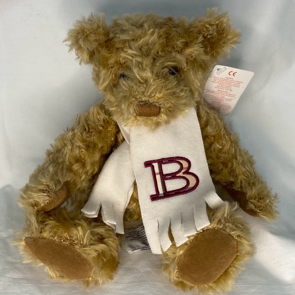 Burberry teddy bear with the “B” logo scarf - Picture 2 of 6